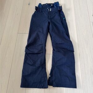 Japanese Brand Navy Blue Snow Pants